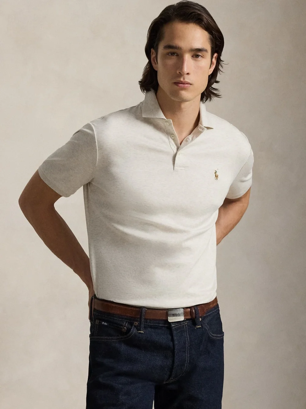 Polo Ralph Lauren classic fit cotton polo, sz small, gently used
